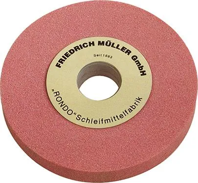 Schleifbockscheibe Edelkorund, rosa Abmessungen: 150 x 20 x 32/20 mm