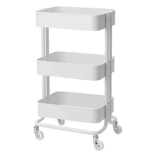 Kosmetikwagen Rollcontainer rollwagen Beauty Trolley Salonwagen HS05 weiss