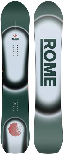 ROME MUSE Snowboard 2026 - 148 - Vielseitiges True-Twin Snowboard für Riderinnen, ideal für entspannte Abfahrten und ambitionierte All-Mountain-Lines. Stabilität und Kontrolle für neue Tricks und souveränes Cruisen im Skigebiet.