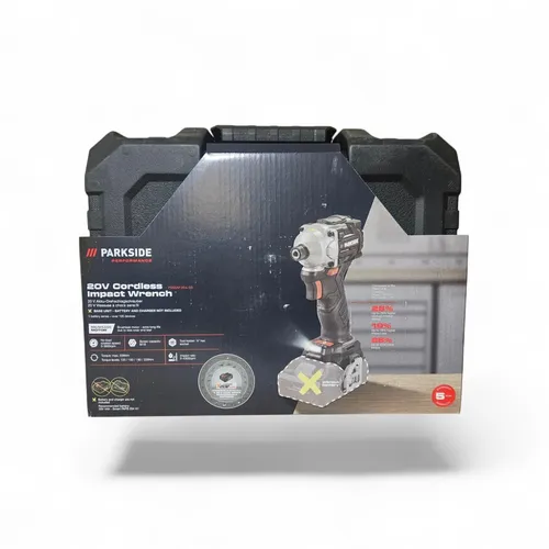 PARKSIDE PERFORMANCE Akku-Schlagschrauber PDSSAP 20-LI 20 V - Akkuschrauber mit max. 226 Nm Drehmoment, ideal für anspruchsvolle Projekte. Bis zu 25% höheres Drehmoment und 10x längere Motorlebensdauer als Vorgängermodell.