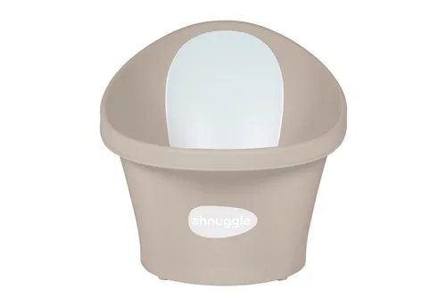 Shnuggle Babybadewanne mit Anti-Rutsch-Vorrichtung - Badewanne für Babys, benötigt nur 2 Liter Wasser, modernes Design mit Gummifüßen für sicheren Stand, für Babys von der Geburt bis 12 Monate geeignet.