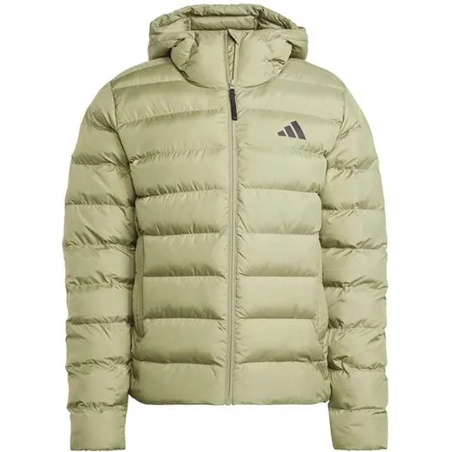 ADIDAS Herren Jacke SDP Insulated - Funktionsjacke mit Kapuze, aus 100% recycelten Materialien, isoliert und hält warm – perfekt für Park oder Stadt!