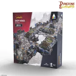 Archon Studio Dungeons and Lasers - Deep Mines - Pre-Painted 300361 - Bauen Sie Ihre eigenen fantastischen Deep Mines mit diesem Set! Enthält alle Teile für ein beeindruckendes Tabletop-Erlebnis. Ideal für kreative Spieler und Miniaturensammler.