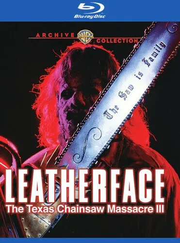 Leatherface Texas Chainsaw Massacre III Blu-Ray