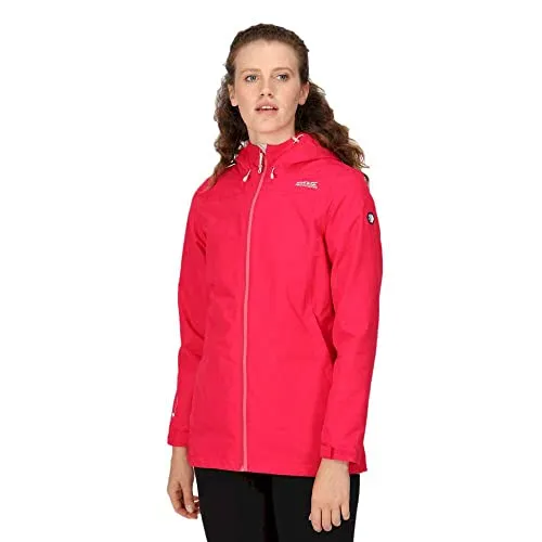 Regatta Damen Jacke Funktionsjacke Regenjacke Outdoorjacke Hamara III, Farbe:Pink, Artikel:RWW346-D4D pink Potion, Größe:40