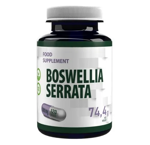 Boswellia Serrata 10:1 Extract (5000 mg Equivalent), 120 Vegan Capsules