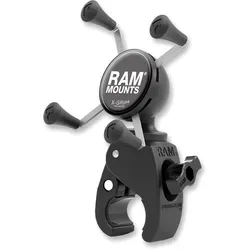 RAM-Mount Handy-Halterung RAM-HOL-UN7-400U für Motorrad - Halterungen für Navigationsgeräte, stabil und vibrationsfest für eine sichere Nutzung Ihres Smartphones während der Fahrt.