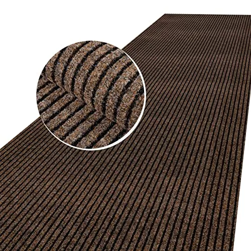 ANRO Schmutzfangmatte Mischa 100x100cm – Rutschfest & Individuell Zuschnitbar - Robuste Schmutzfangmatte in Braun, 100x100cm – Ideal für Flur oder Terrasse. Rutschfeste Gummirückseite sorgt für sicheren Halt. Pflegeleicht, schnelltrocknend und individuell zuschneidbar für jeden Einsatzbereich. Perfekt für Zuhause und Gewerbe.