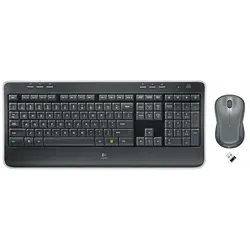 Logitech 920-008675 Tastatur-Set MK540, mit Maus, kabellos, schwarz 5099206022522 Logitech