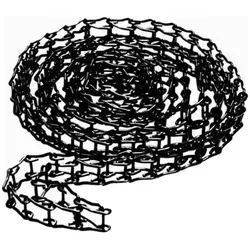 Manfrotto 091MCB Expan-Metallkette Schwarz 3,5m - Ständer & Stützen, langlebige Metallkette für zuverlässige Unterstützung und vielseitige Anwendungen im Studio oder bei Events.