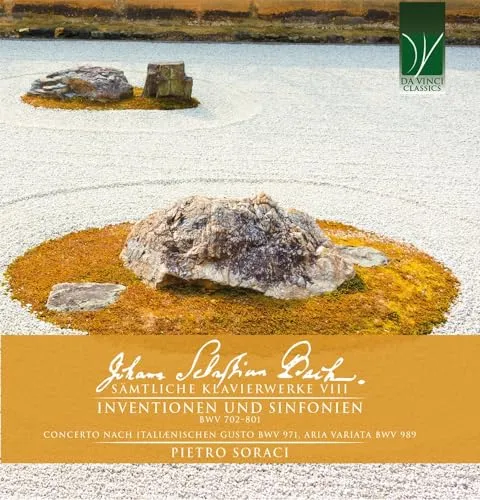 Bach : Inventions & Sinfonies - Intégrale de l'Oeuvre pour Clavier Vol. 8 / Pietro Soraci