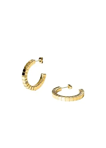 Purelei® Connection Ohrringe – Wasserfestes Statement-Design in Gold - Hochwertige Ohrringe aus Edelstahl mit 14K Vergoldung, symbolisieren Zusammenhalt und Inspiration. Langlebig, hautfreundlich und angenehm zu tragen – perfekte Wahl für jeden Anlass.