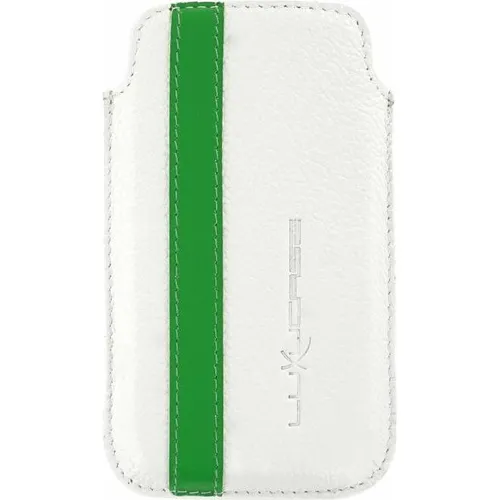 Luxucase Sleece Case Size M white - green Blister (Apple iPhone 4, Apple iPhone 4s) (25446110)