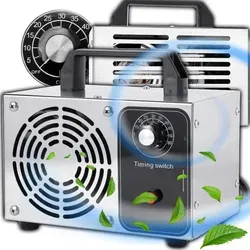 Retoo Ozongenerator 20000mg/h - Effektiver Luftreiniger mit Timer - Luftreiniger – Der Retoo Ozongenerator entfernt Bakterien, Viren und unangenehme Gerüche effizient. Ideal für Küchen, Wohnungen und Hotels mit einer Leistung von 20000mg/h für bis zu 120㎡.