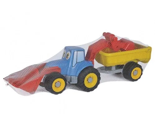 Androni 107134505 - Traktor mit Anhänger- Neu