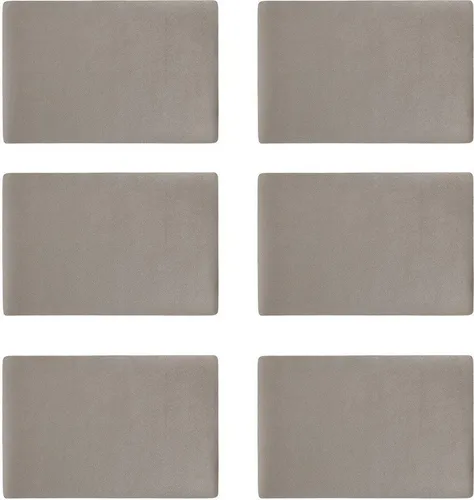 Zeller Present Platzset grau (taupe), 6er Set, Kunstleder, rechteckig - Elegantes Platzset in taupe, ideal zum Schutz Deines Esstisches. Mit schmutzabweisender und strapazierfähiger Oberfläche für mühelose Pflege. Perfekt für jeden Anlass!