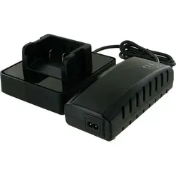 KALKHOFF Agattu-F Ladegerät mit Adapter - Original Ladegerät für KALKHOFF Agattu-F, inkl. Ladeadapter für Panasonic 25V Akkus ab 2012 – sorgt für effizientes Laden und lange Akkulaufzeit.
