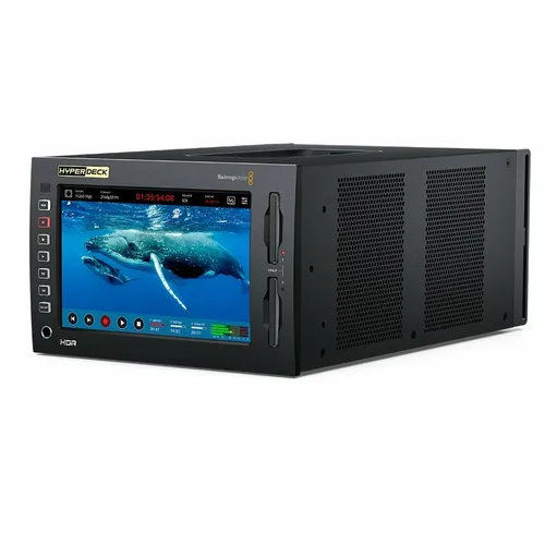 HyperDeck Extreme 4K HDR - Hochwertiger Player/Rekorder - Camcorder mit 4K HDR Unterstützung, ideal für professionelle Videoaufnahmen und Live-Produktionen mit 2 Jahren Herstellergarantie.