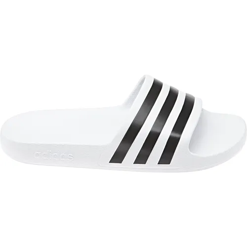 adidas Badeschuhe Adilette Aqua 3-Streifen weiss/schwarz Herren - 1 Paar, Größe Euro (US): 47 (12)