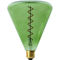 Näve Leuchten LED Leuchtmittel "DILLY" E27/4W in Grün - Hochwertiges E27 LED Leuchtmittel im Vintage Style, dimmbar und energieeffizient. Ideal für dekorative Beleuchtung mit 2200 Kelvin Lichtfarbe.