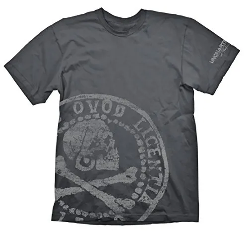 Uncharted 4 T-Shirt "Pirate Coin Oversize Print", XXL