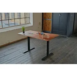 KAWOLA Schreibtisch LORA elektrisch höhenverstellbar mit Baumkante - Der KAWOLA Schreibtisch LORA vereint modernes Design mit praktischer Funktionalität. Die elektrische Höhenverstellung ermöglicht ergonomisches Arbeiten und passt sich Ihren Bedürfnissen an.