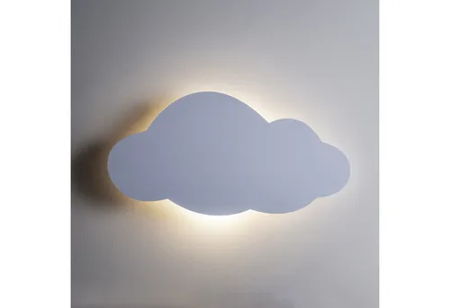 Lights4fun LED Wolke Nachtlicht mit Fernbedienung - Gemütliche LED Wandleuchte im Wolken-Design, ideal für Kinderzimmer, mit praktischer Fernbedienung für flexibles Lichtmanagement.