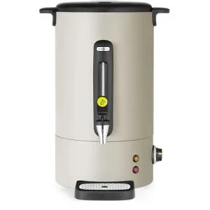 Hendi Heißwasserspender 211533, 16 Liter, Temperatureinstellung - Multikocher mit 1650W Leistung, ideal für präzise Temperaturkontrolle von 30°C - 100°C. Tropffreies Design und einfache Handhabung dank magnetischer Auffangwanne.