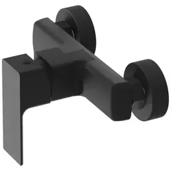 Lavita Aquila Duscharmatur in matt Schwarz - Duscharmaturen mit elegantem Design und langlebigem Messingkörper, für ein komfortables Duscherlebnis mit einfacher Temperatur- und Strahlregulierung.