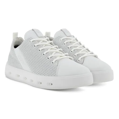Ecco Street 720 Damen Sneaker - Wasserdicht und Robust - Sneaker aus hochwertigem Leder/Mesh mit wasserdichtem GORE-TEX® SURROUND® Schutz für optimalen Komfort und ein gutes Fußklima.