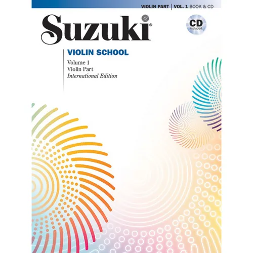 Suzuki Violin School, Volume 1: International Edition - Schulwerke für Streichinstrumente, ideal für den Einstieg ins Geigenspiel mit der bewährten Suzuki Methode und hochwertiger Verarbeitung.