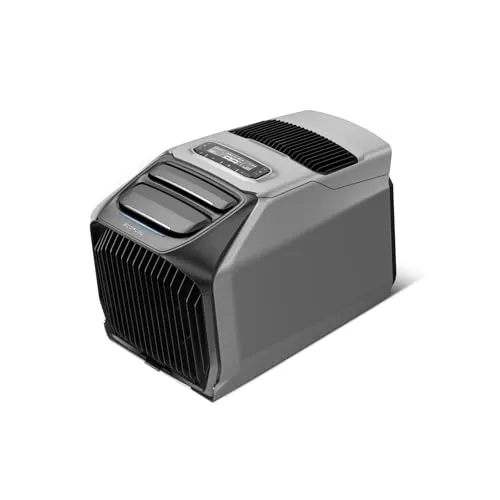ECOFLOW WAVE 3 Tragbare Klimaanlage - Haushaltsgroßgeräte: Leistungsstarke 1.800 W Kühl- und 2.000 W Heizleistung, ideal für Camping mit 8 Std. Akkulaufzeit und schneller 1.000 W Aufladung.