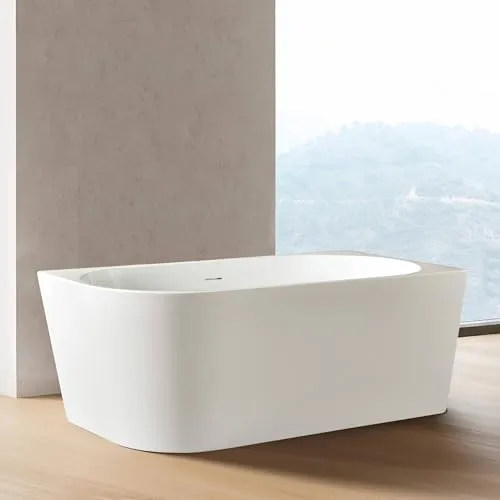 Belvit Eckbadewanne Weiß Rechts 170x78 cm - Eckbadewanne aus hochwertigem Sanitäracryl, ideal für platzsparende Badezimmer und bietet maximalen Komfort beim Baden.