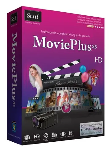 MoviePlus X5 PC Software - PC-Software für Videobearbeitung, ideal für kreative Projekte, neu und originalverpackt.