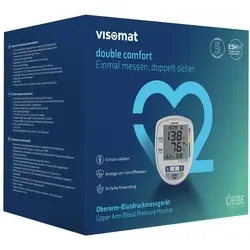 Visomat double comfort - Oberarm Blutdruckmessgerät, präzise Messung mit zwei Verfahren und USB-Anschluss für PC-Auswertung