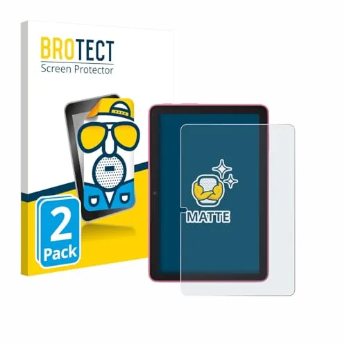 BROTECT Entspiegelungs-Schutzfolie für Amazon Fire HD 8 2024 (2 Stück) Matte Displayschutz-Folie, Anti-Reflex, Anti-Fingerprint