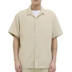 Jack & Jones  Hemdbluse 12272837-MOO  in Beige, EU XL