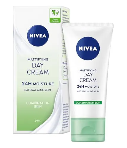 NIVEA Mattifying Day Cream 50 ml – Tagescreme für matte Haut - Die NIVEA Mattifying Day Cream (50 ml) sorgt für eine langanhaltende Mattierung und unterstützt die Hautpflege im Alltag. Ideal für den täglichen Gebrauch, um ein frisches Hautbild zu fördern.