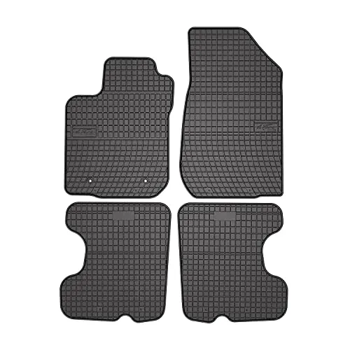 OMAC Auto-Fußmatten für Dacia Sandero Stepway - Fahrzeugspezifische Gummimatten (4 tlg) für optimalen Schutz, wasserdicht und rutschfest. Perfekte Passform für Dacia Sandero Stepway, einfach zu reinigen und umweltfreundlich.