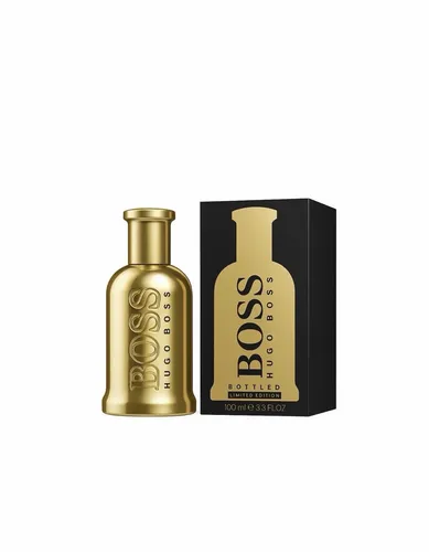 Hugo Boss BOTTLED Eau de Parfum 100ml "GOLD" Limited Edition - Herren Eau de Parfum in limitierter Auflage, mit einem eleganten Duft, der Selbstbewusstsein und Stil ausstrahlt.