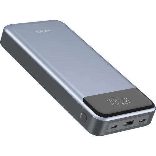 Swissten Power Bank 30000 mAh - Powerbank für Notebooks mit 133W Power Delivery, 3 Ausgängen und LED-Statusanzeige, ideal für unterwegs und leistungsstark für alle Geräte.