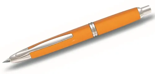 Pilot Pen Füllfederhalter Füllfederhalter Capless Rhodium F gelb