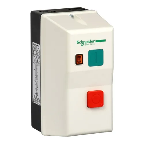 Schneider Electric LE1M35M722 Motorstarter - Sanftstarter für Motoren bis 15 kW, kombiniert Motorschutz und Schütz für höchste Zuverlässigkeit und kompakte Bauweise.
