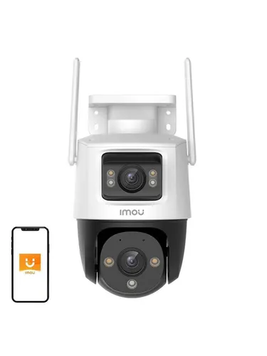 IMOU 360° Outdoor WiFi Camera Cruiser Dual 8MP - Netzwerkkamera mit 360°-Sicht und 8MP Auflösung, ideal für umfassende Überwachung und Sicherheit im Außenbereich.