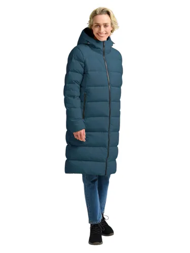 Daunenmantel JACK WOLFSKIN "FROZEN PALACE COAT W" für Damen - Funktionsjacke mit 90% Daunenfüllung, winddicht und wasserabweisend, ideal für kalte Wintertage und Outdoor-Aktivitäten.