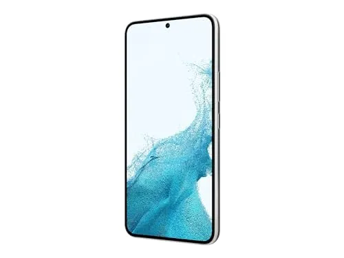 Samsung Galaxy S22 5G - 128GB - Phantom White (Dual SIM) - Handys & Smartphones mit 50 MP Dreifach-Kamera, 8K Filmaufnahme und Reverse Wireless Charging für kreative Momente und schnelle Energieversorgung.