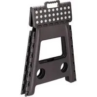 Relaxdays Klapphocker faltbar, Camping Hocker, großer Badhocker, bis 150 kg, grau - Vielseitiger Klapphocker aus robustem Kunststoff, ideal für Bad und Camping. Mit 39 cm Höhe und bis zu 150 kg Traglast, platzsparend und leicht transportierbar – der perfekte Haushaltshelfer!