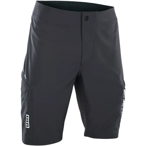 ION Herren VNTR Amp MTB Hose kurz (Größe S, schwarz)