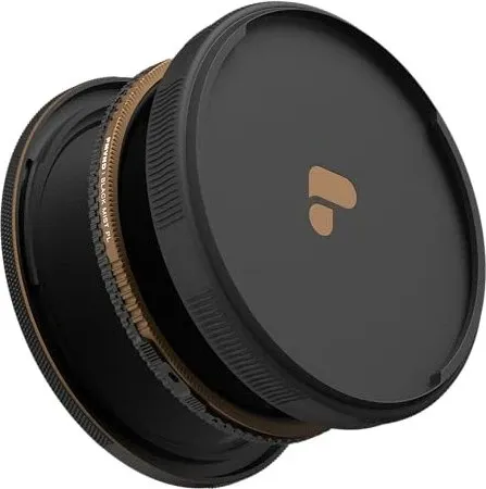 PolarPro Chroma VND/PL 2-5 - Schwarzer Mist - 95 mm - Hochwertiger Polarisationsfilter mit variablem ND von 2-5 Stopps. Ideal für kreative Aufnahmen und zur Reduzierung von Reflexionen. Perfekt für Profis und Hobbyfotografen.