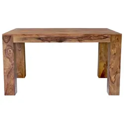Esstisch Tara 140x90 aus indischem Sheesham-Massivholz - Esstisch aus hochwertigem indischem Sheesham-Massivholz, langlebig und stilvoll, perfekt für gemütliche Familienessen.